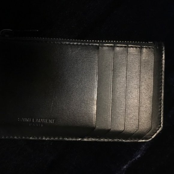YSL Saint Laurent Fragments Card Holder Wallet - Picture 2 of 6